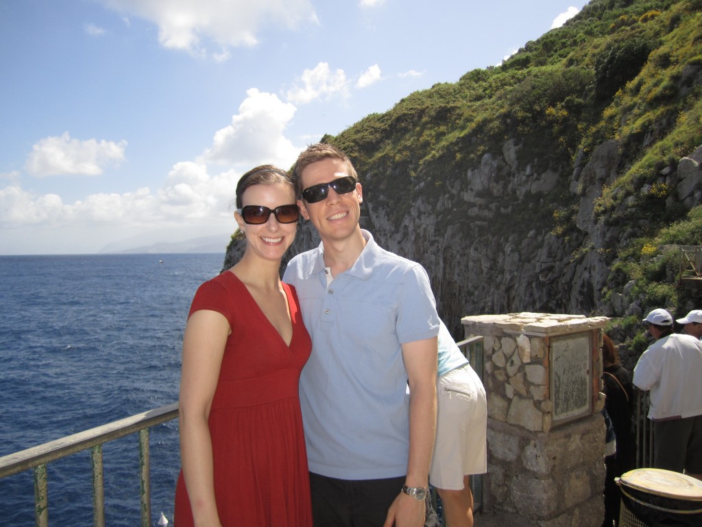 At the Blue Grotto