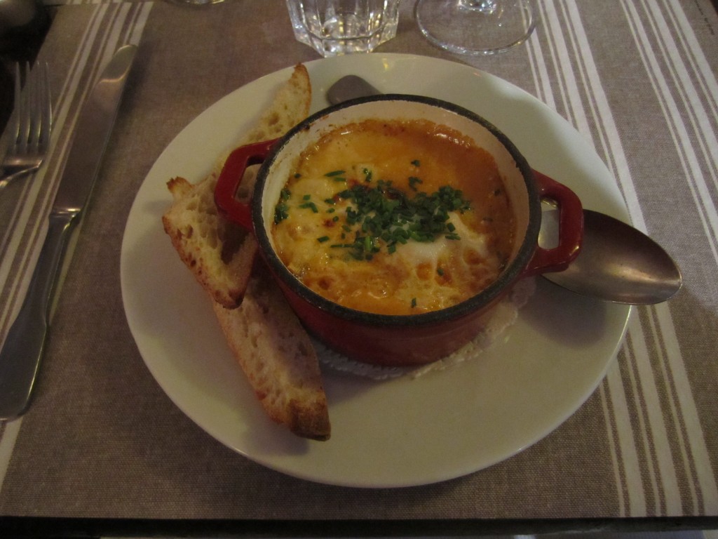 Dan's delicious-looking appetizer.