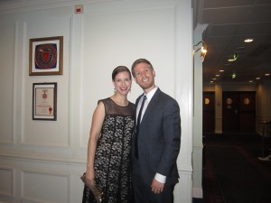All dressed up for formal night.