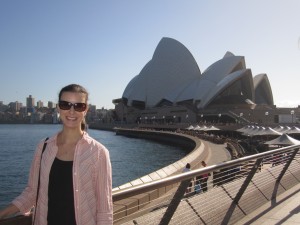 Ann Taylor at the Sydney Opera House